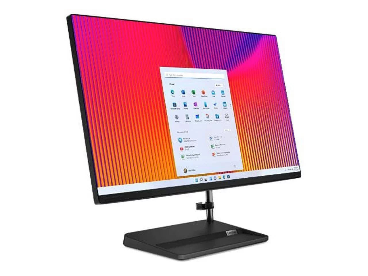 Lenovo IdeaCentre AIO 3 24ALC6 F0G1 - All-in-one - with monitor stand - Ryzen 3 5300U / 2.6 GHz - RAM 8 GB - SSD 256 GB - NVMe, TLC - Radeon Graphics - GigE - WLAN: 802.11a/b/g/n/ac, Bluetooth 5.0 - Win 11 Home - monitor: LED 23.8" 1920 x 1080 (Full