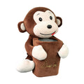 2 in1 Cute Cartoon Box Cartoon Tissue Holder Organizer Comfortable Animal Box Accessories for Home Vehicle Monkey