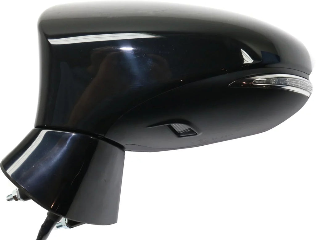 Mirror Compatible With 2014-2018 Lexus GS350 2016 GS200t Left Driver Side Heated w/ Blind Spot Detection in Glass In-housing Signal Light Paintable Kool-Vue