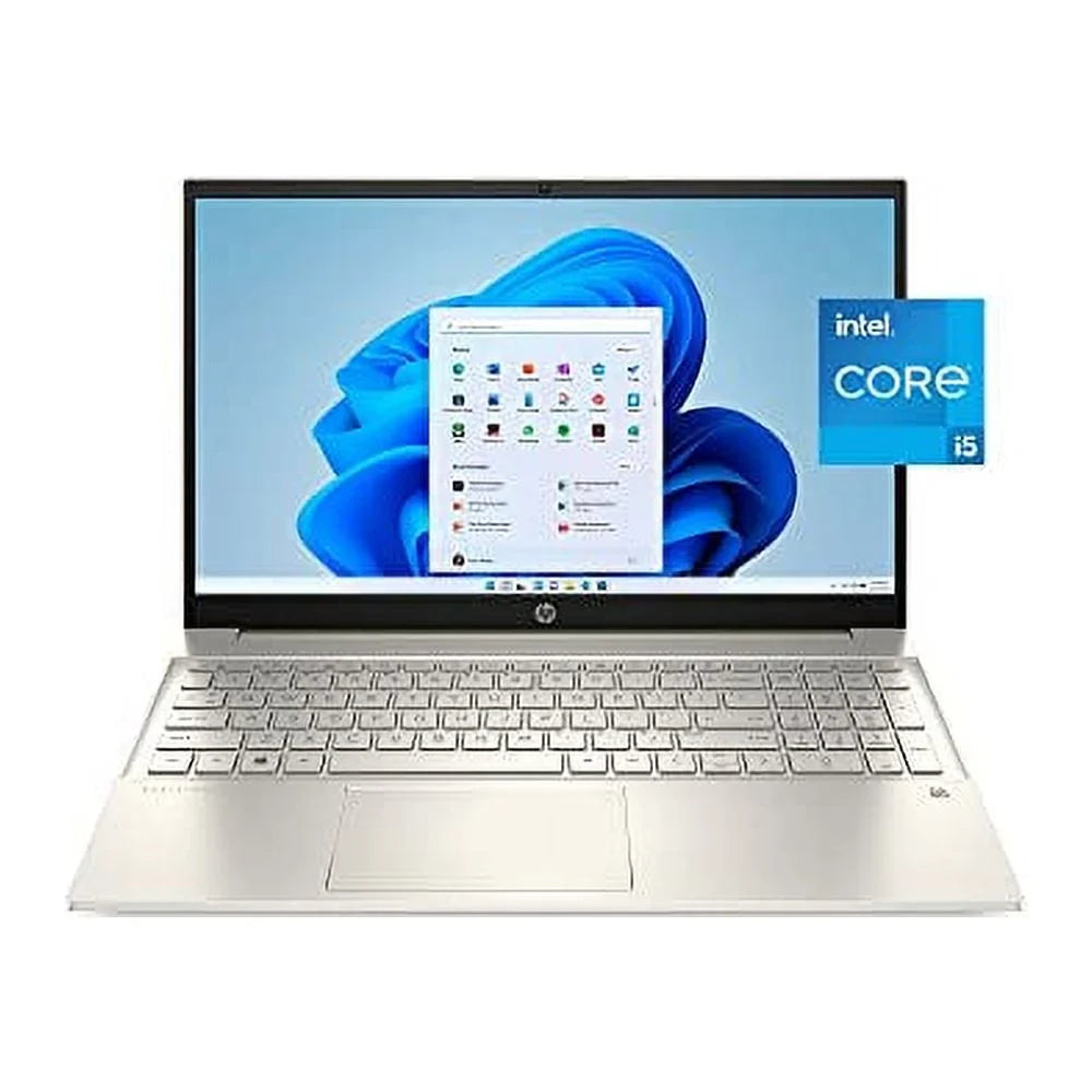 2022 HP Pavilion 15.6" FHD Touchscreen Laptop 11th Gen 4-Core Intel i5-1135G7 32GB DDR4 2TB NVMe SSD Iris Xe Graphics HDMI Webcam WiFi-6 Bluetooth Backlit Keyboard Windows 11 Home w/ 32GB USB