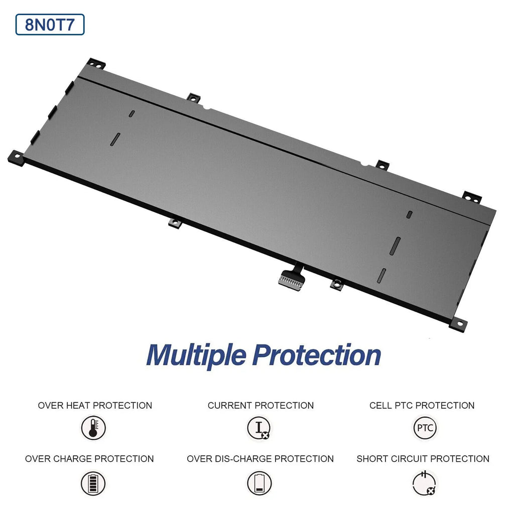 New 0TMFYT 8N0T7 Laptop Battery For Dell XPS 15 9575 P73F Precision 5530 2-in-1
