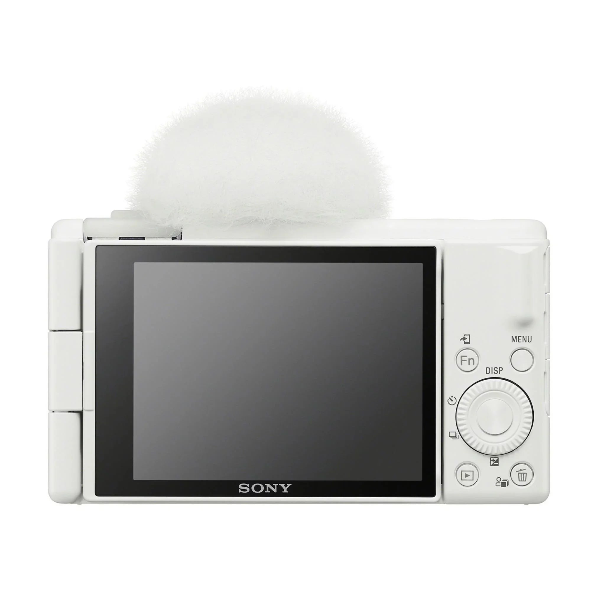 Sony Zv-1F Vlog Camera (White) With Vlogger Shotgun Microphone and Accessories