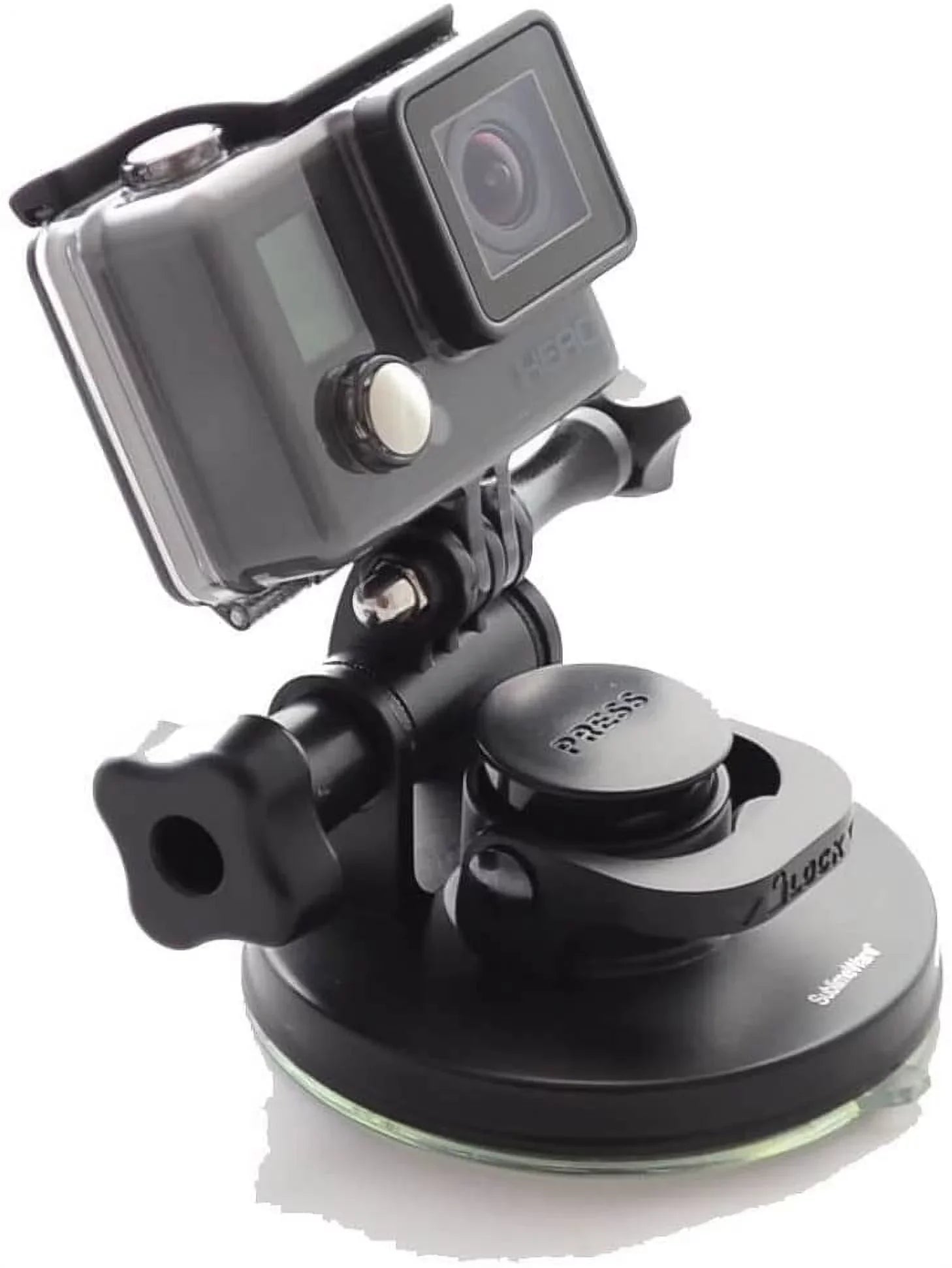 Suction Cup for Gopro Mount Car Windshield Window Vehicle Boat Camera Holder for Gopro Suction Cup Mount Windshield Mount - for GoPro Max 360 Hero 8 Black Hero 7 Hero6 Hero5 Hero4 HD by Su