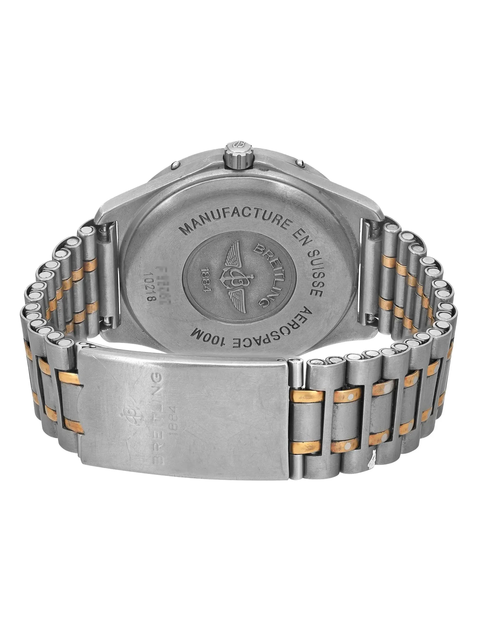 Pre-owned Breitling Aerospace 40mm Titanium Mens Watch F56062 (Good)