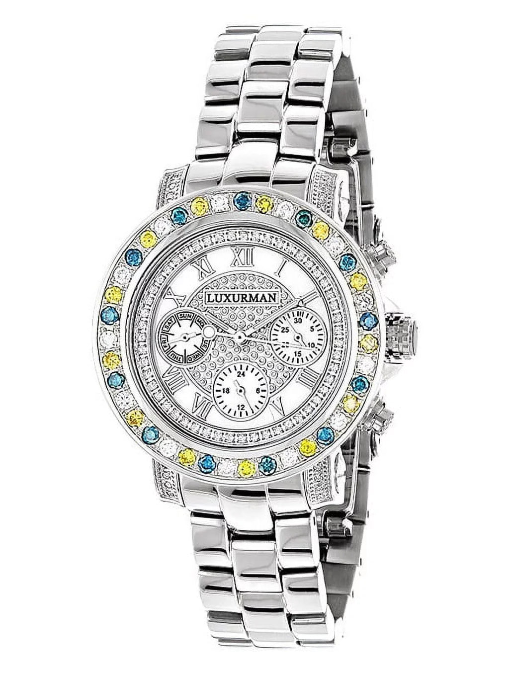 Watches Ladies Color Diamond Watch 2.75ct