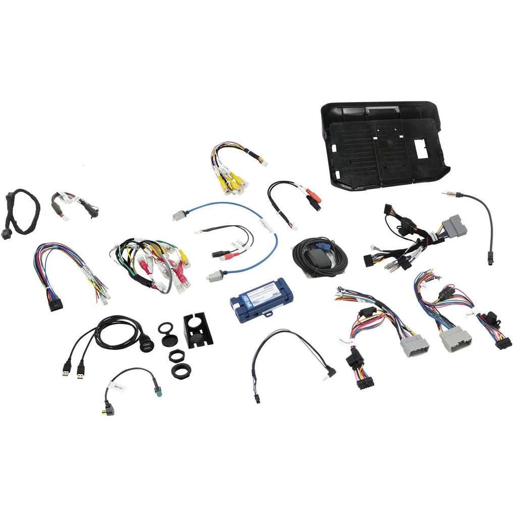 Stinger Heigh10 10" In-dash Infotainment System with SR-JK11H 2011-2018 Wrangler JK Flush-Mount Dash Kit