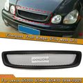 Fiberglass Front Bumper Grill Mesh For Lexus GS300 GS400 GS430 1998-2005 Matte Black