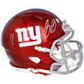 Saquon Barkley New York Giants Autographed Riddell Flash Speed Mini Helmet - Fanatics Authentic Certified