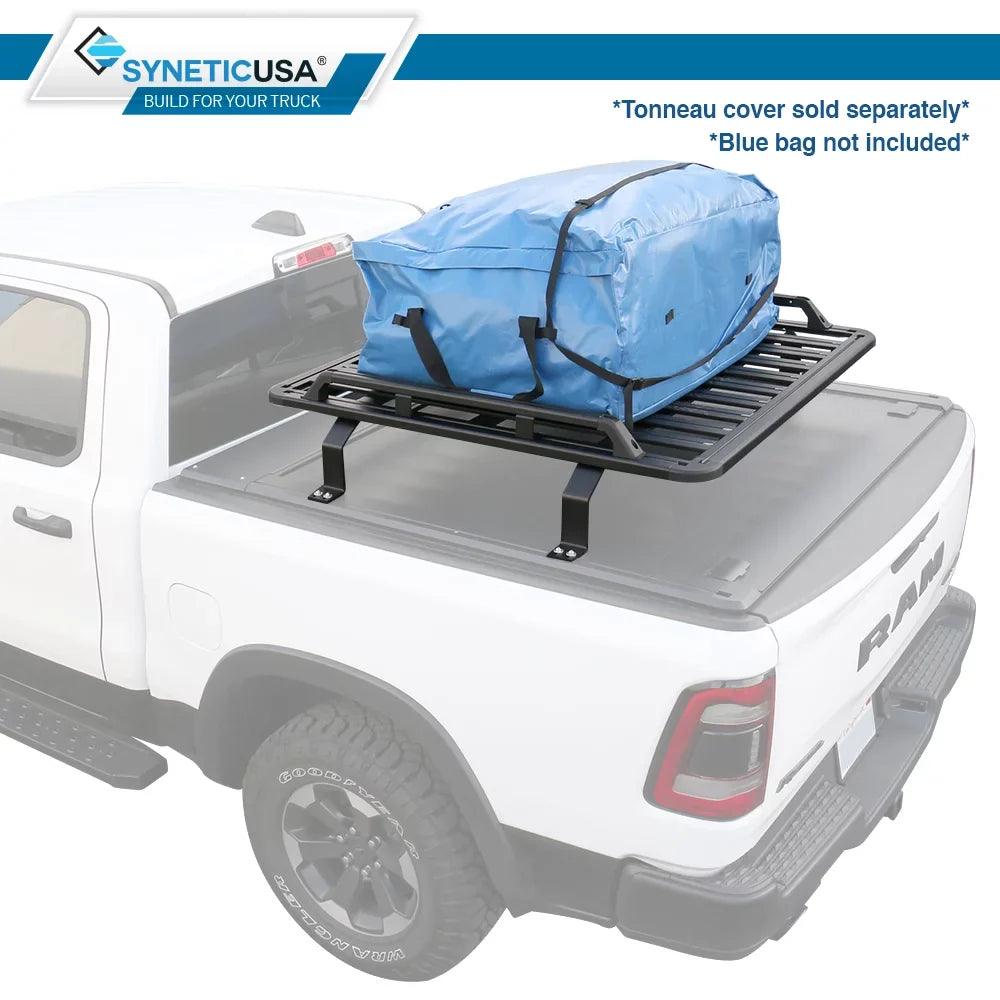 Syneticusa HD Heavy Duty Truck Bed Cargo Load Rack Kit Compatible with F150 Ram Silverado Tundra Titan
