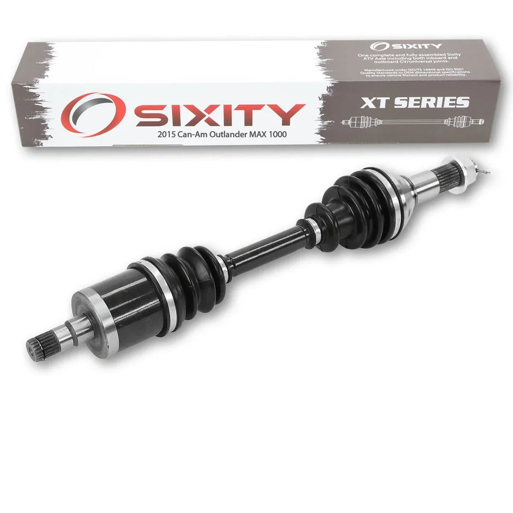 Sixity XT Front Left Axle compatible with Can-Am Outlander MAX 1000 2015 - EFI LTD 4X4