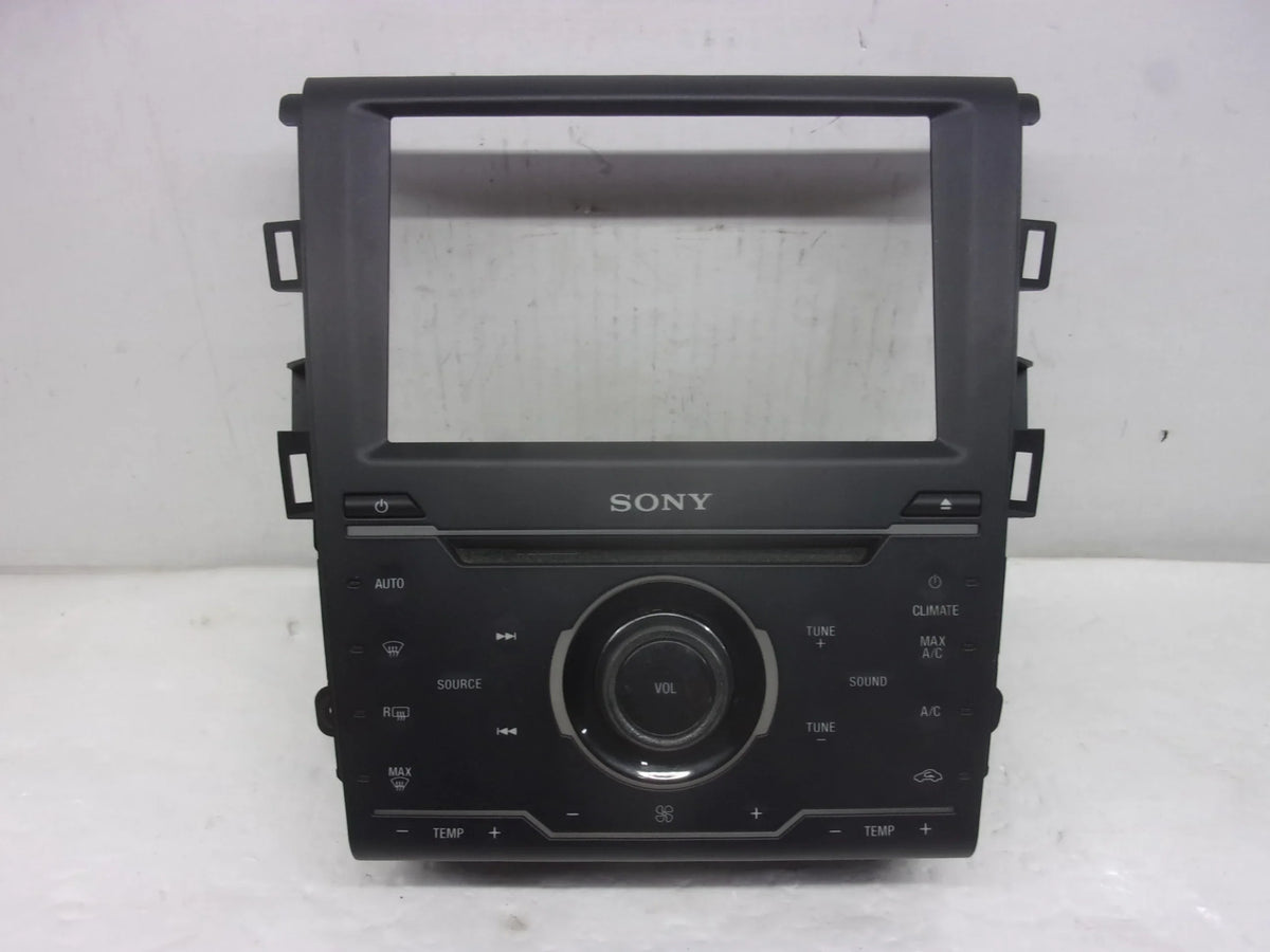 Pre-Owned 2013 Ford Fusion Sony Radio Control Panel Climate Control DS7T-18E245-PK OEM (Good)