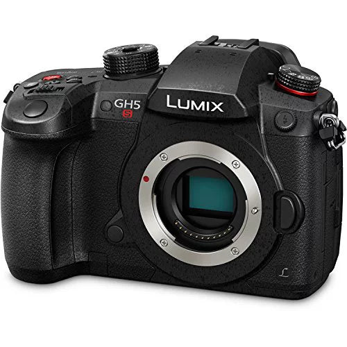 Panasonic Lumix DC-GH5S Mirrorless Micro Four Thirds Digital Camera with Leica DG Nocticron 42.5mm f/1.2 ASPH. POWER O.I.S. Lens 14PC Accessory Bundle – Includes 64GB SD Memory Card + MORE