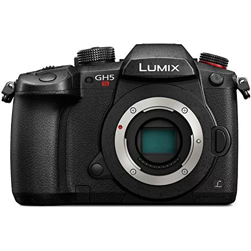 Panasonic Lumix DC-GH5S Mirrorless Micro Four Thirds Digital Camera with Leica DG Nocticron 42.5mm f/1.2 ASPH. POWER O.I.S. Lens 14PC Accessory Bundle – Includes 64GB SD Memory Card + MORE