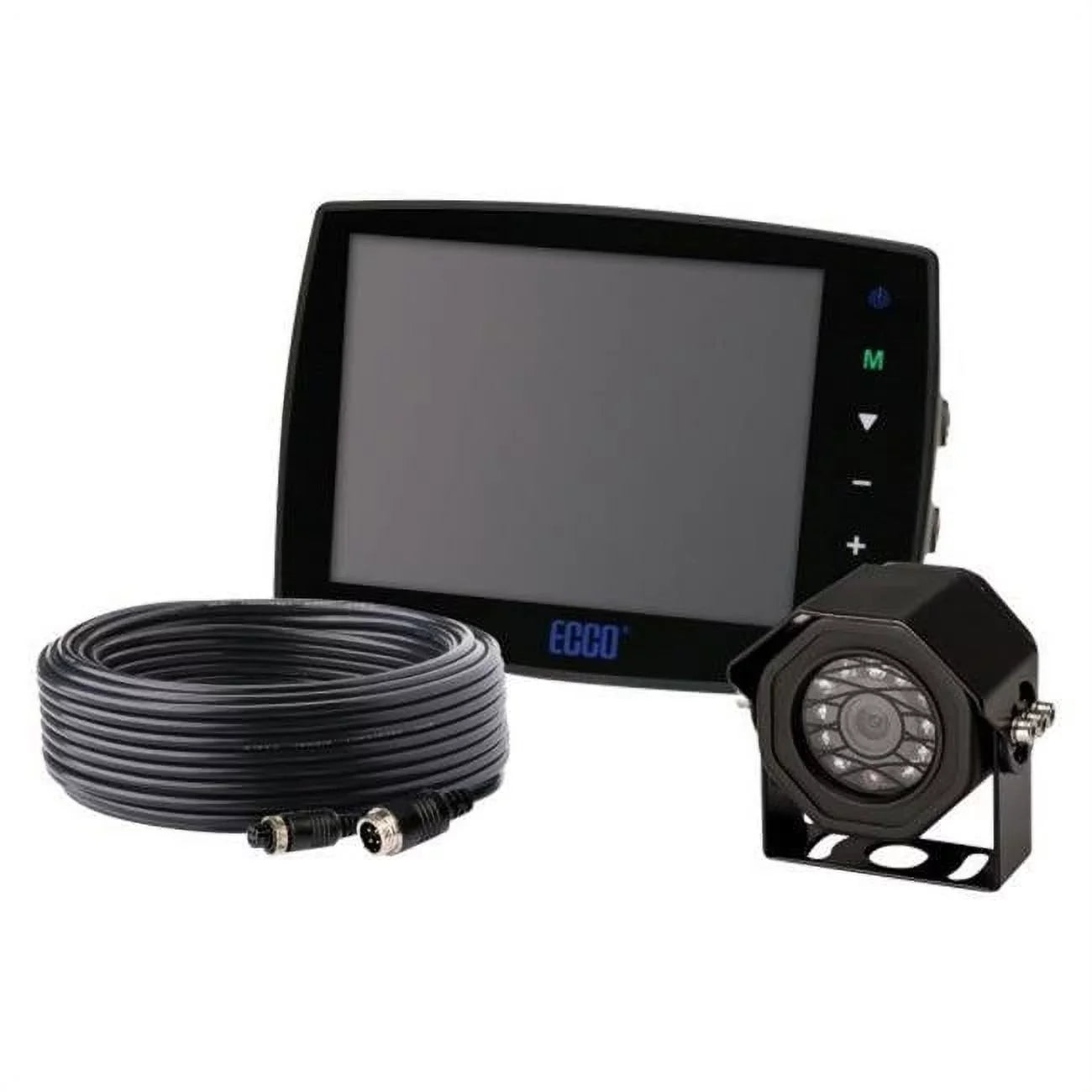 Ecco Safety Group  Gemineye Rear View System with 5.6 in. Monitor, Surface Mount Camera & Cable