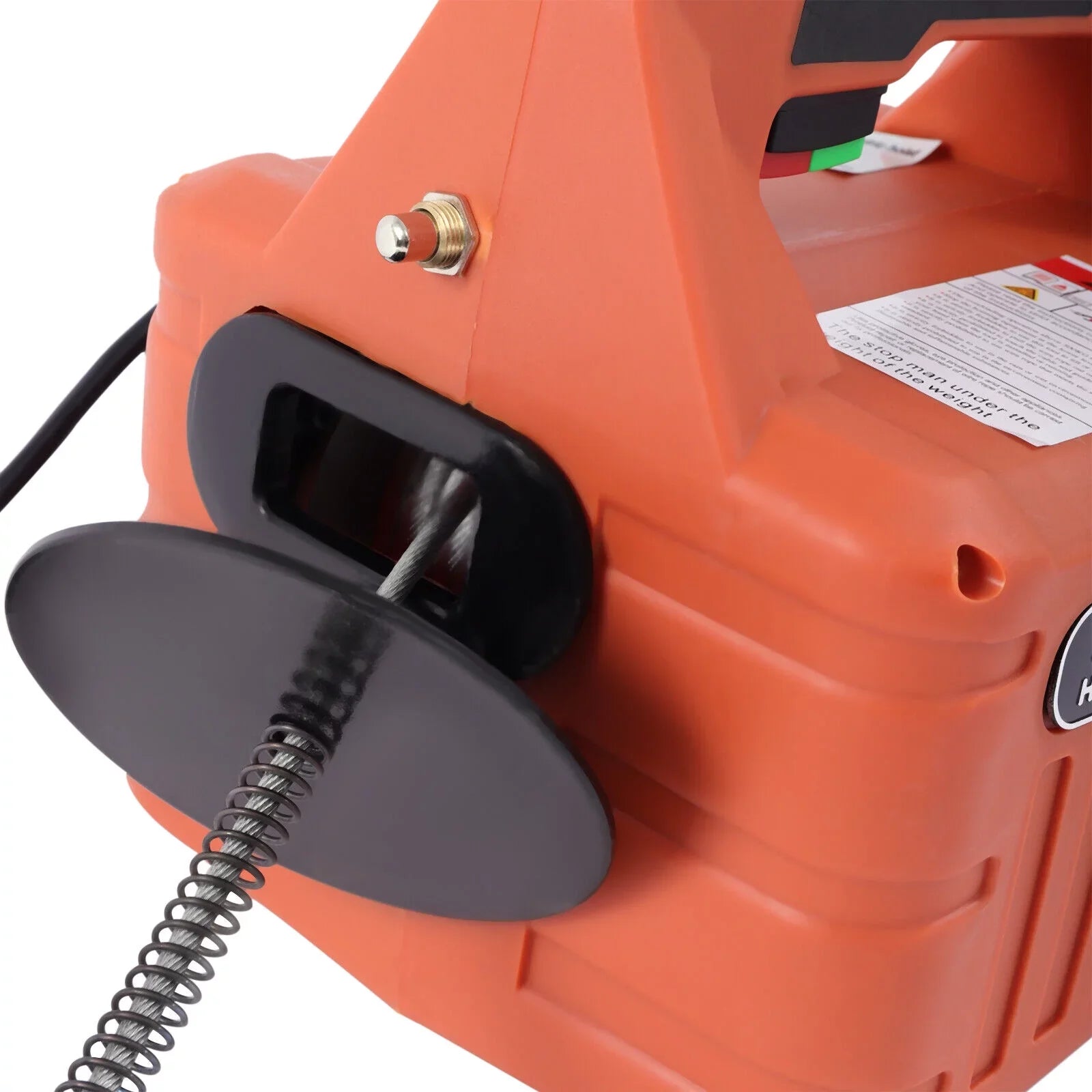 ZhdnBhnos 110V 3-in-1 Electric Hoist Winch Heavy Duty Portable Crane Lift w/ Wireless Remote Control 200KG/440LBS 62ft