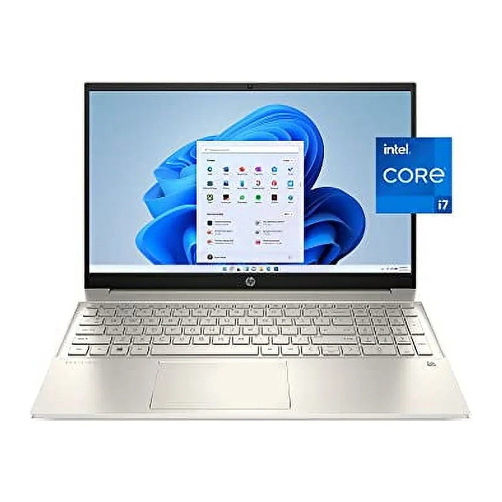 2022 HP Pavilion 15.6" FHD Touchscreen Laptop 11th Gen 4-Core Intel i7-1165G7 32GB DDR4 2TB NVMe SSD Iris Xe Graphics HDMI Webcam WiFi-6 Bluetooth Backlit Keyboard Windows 10 Home w/ 32GB USB
