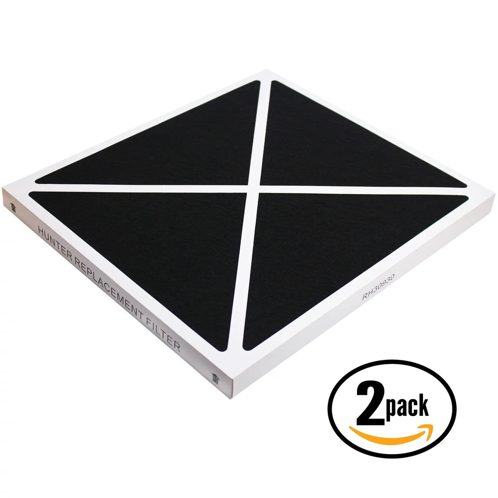 2-Pack Replacement Hunter 30250 Air Purifier Filter - Compatible Hunter 30930 Air Filter