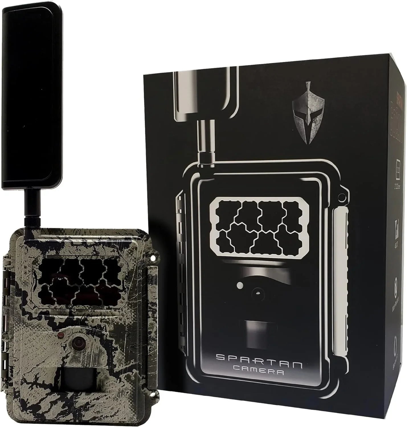 Spartan GoCam 4G LTE Wireless Camera with Batteries, SD Card, Security Case, and Spudz Microfiber Cloth Screen Cleaner VERIZON
