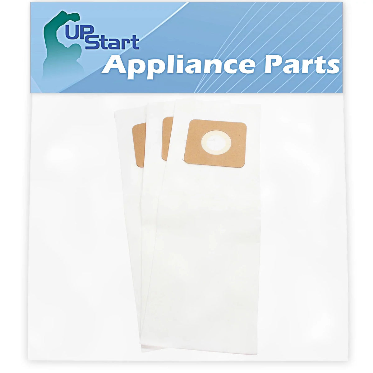 24 Replacement Riccar R800 Vacuum Bags - Compatible Riccar Type U, U-3, U-6 Vacuum Bags (8-Pack, 3 Bags Per Pack)