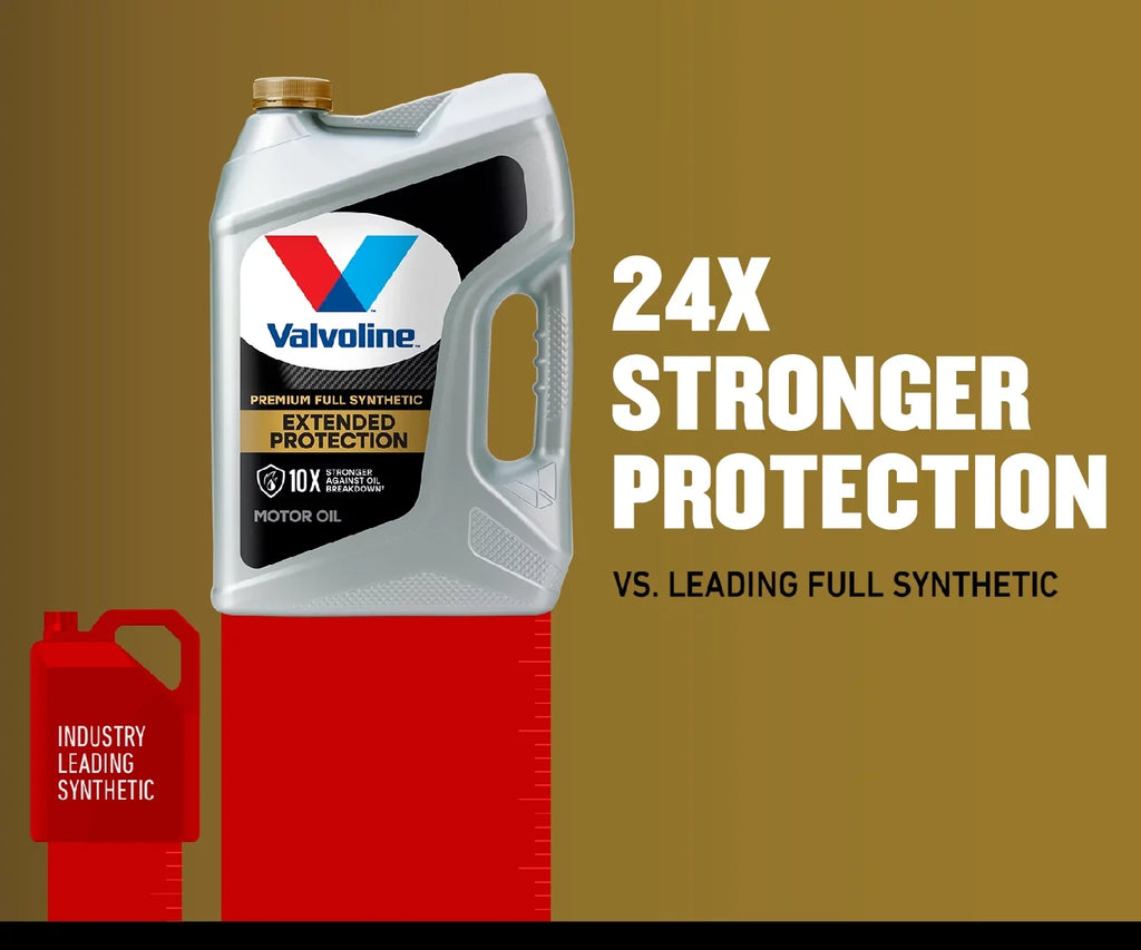 Valvoline Extended Protection Premium Full Synthetic 5W-20 Motor Oil 5 QT