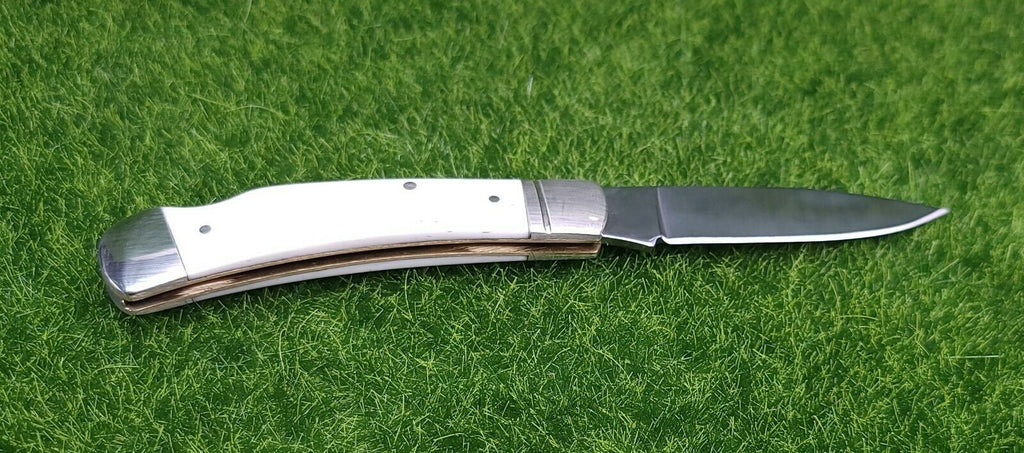 BOKER TRADITIONAL SERIES FOLDER 2.88" CARBON STEEL DROP POINT WHITE BONE
