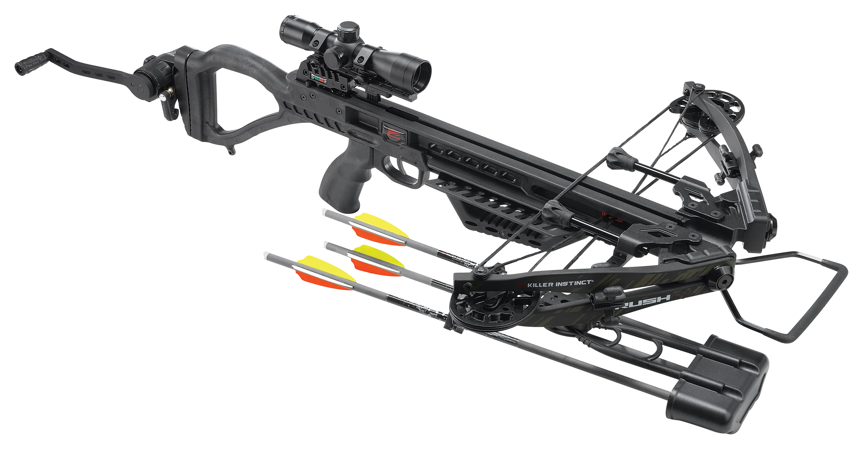 Killer Instinct 1002 Rush 400 Crossbow PRO Package with Crank Cocking System
