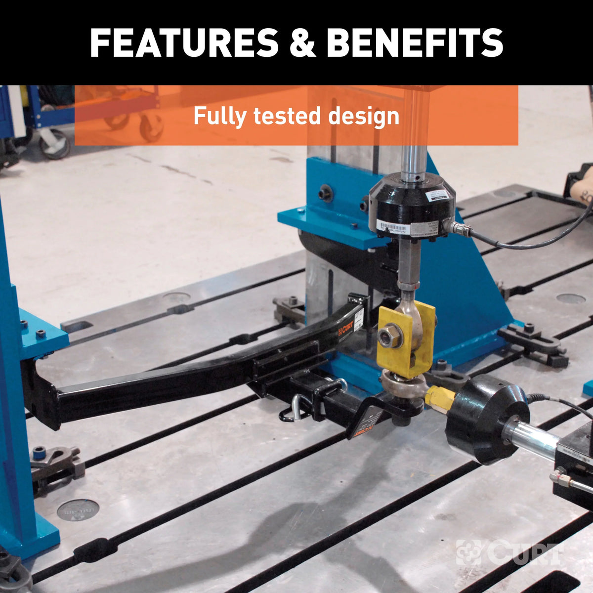 CURT Class 3 Trailer Hitch, includes installation hardware
